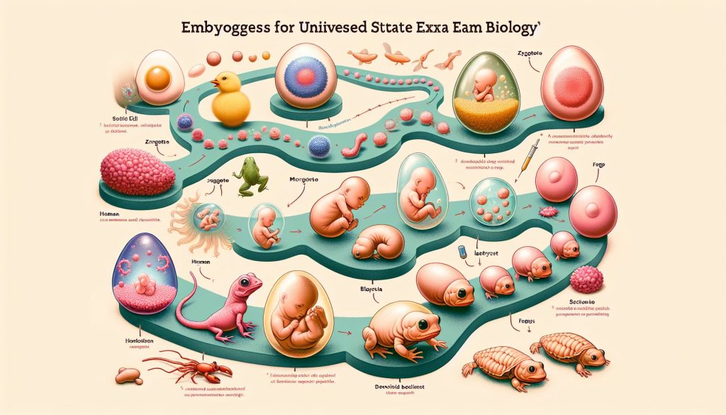 Эмбриогенез для ЕГЭ биология
