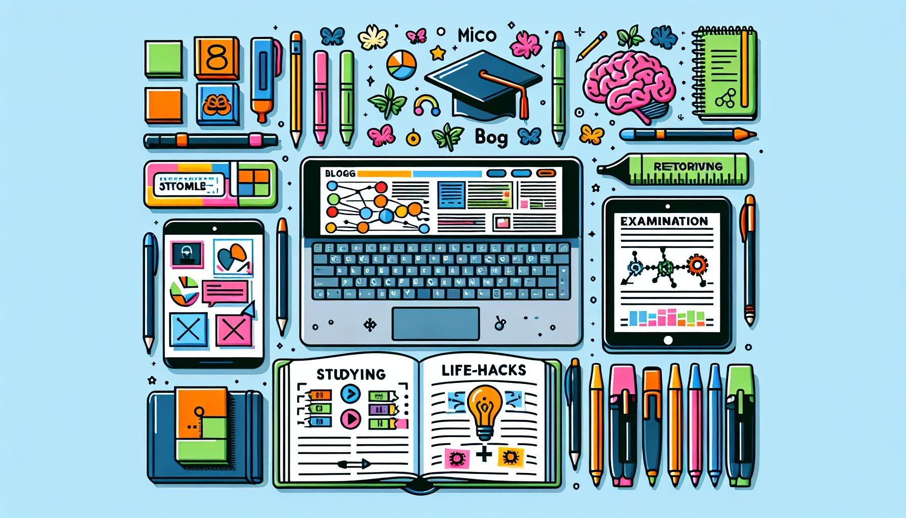 Микро-лайфхаки для запоминания материала