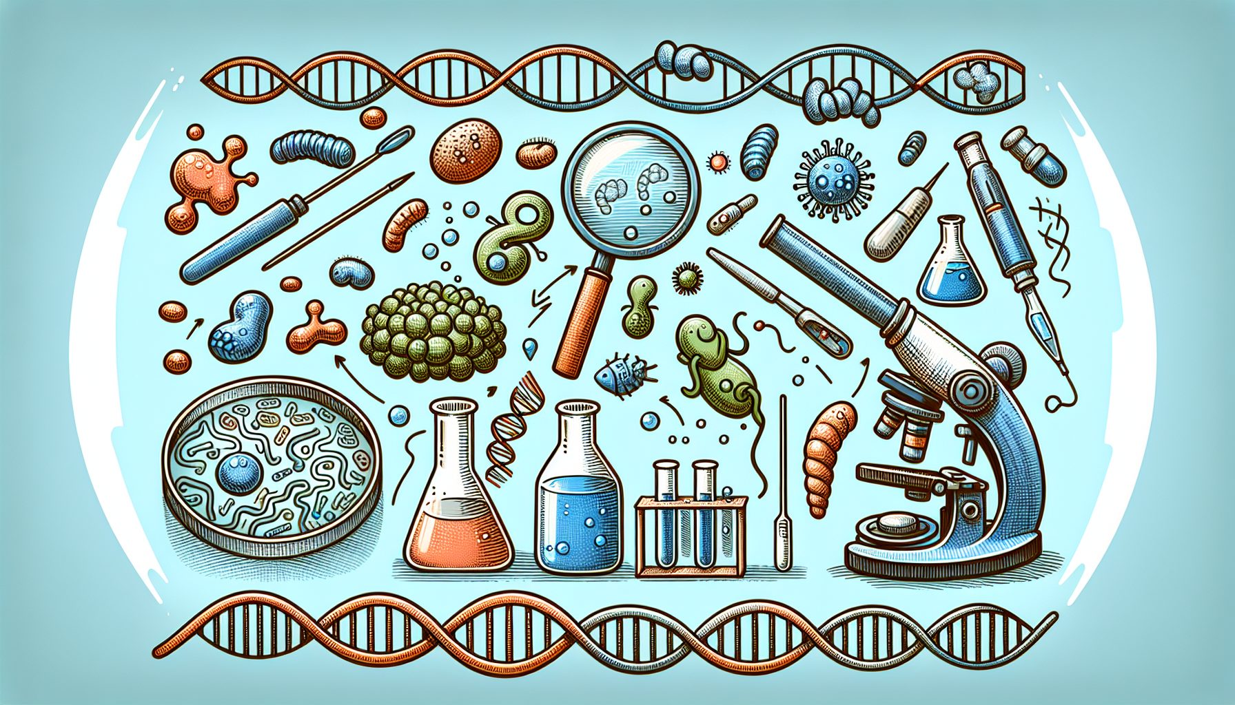 Ключевые направления: от микробов до генной инженерии