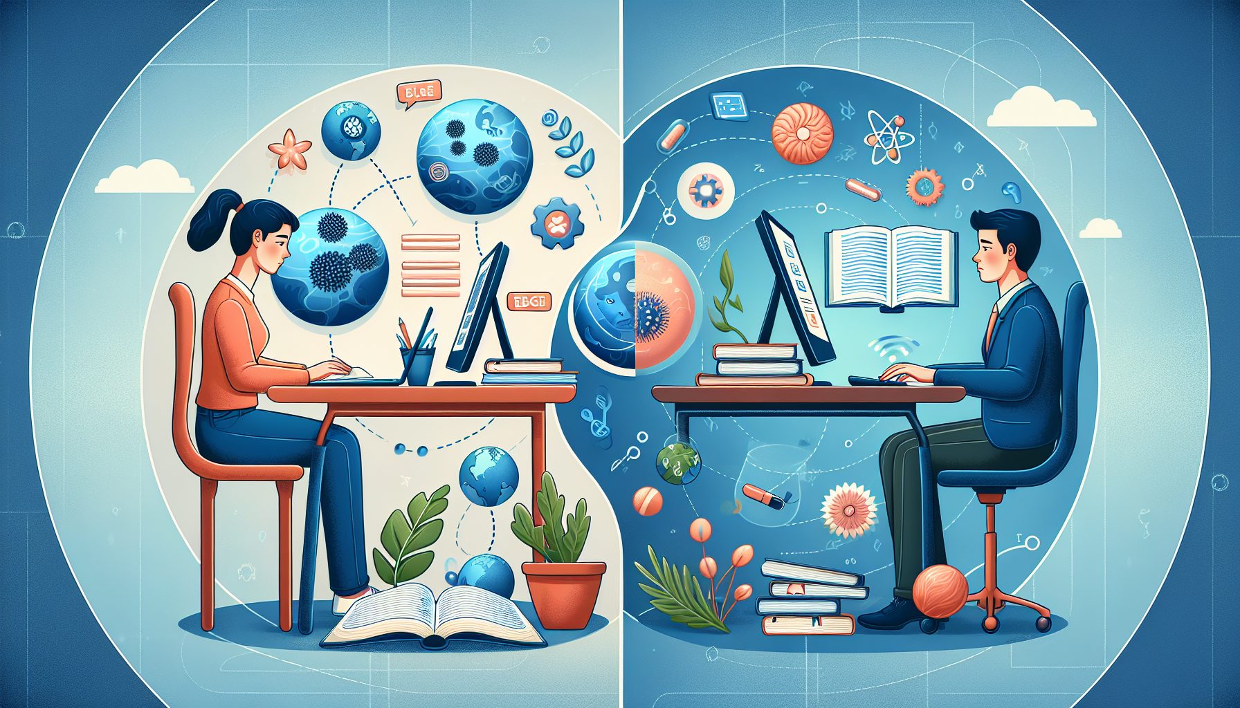 Как сочетать онлайн и офлайн подготовку