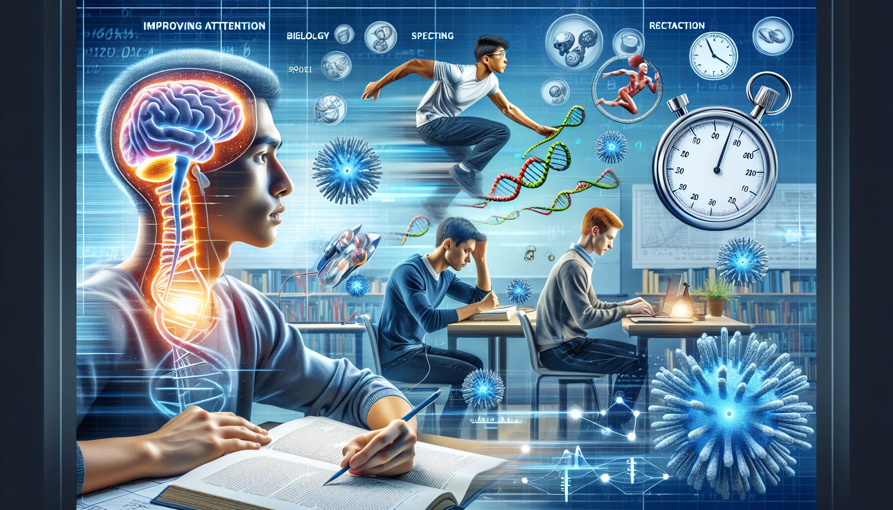 Немного про прокачку внимания и скорость реакции