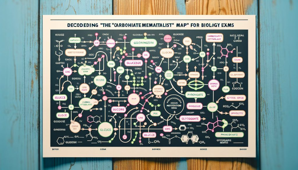 Разбор темы «карта углеводного обмена» для ЕГЭ по биологии