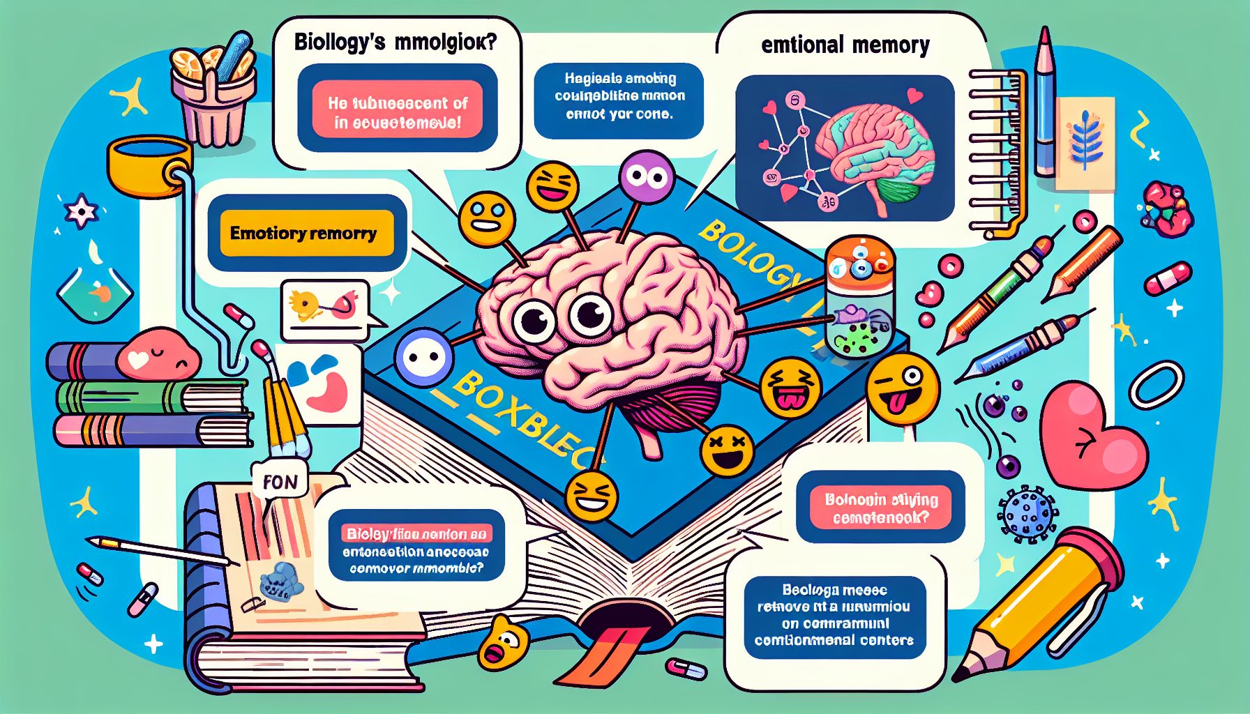 Биология в мемах и эмоциональная память