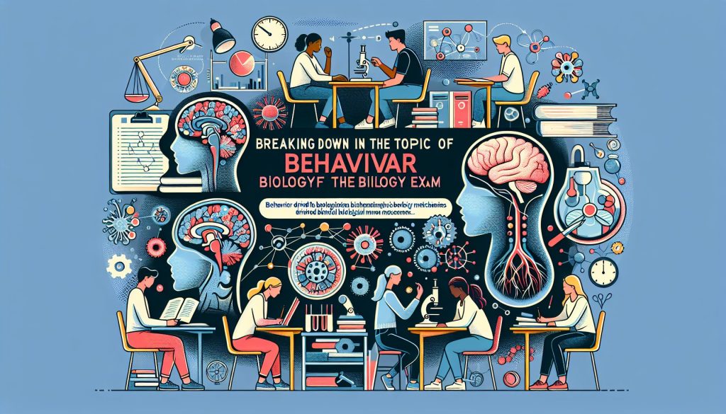 Разбор темы «биология поведения» для ЕГЭ по биологии