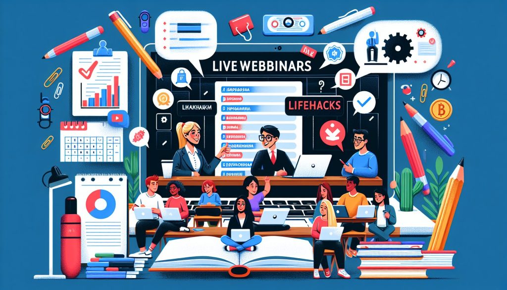 Живые вебинары: лайфхаки для экзамена