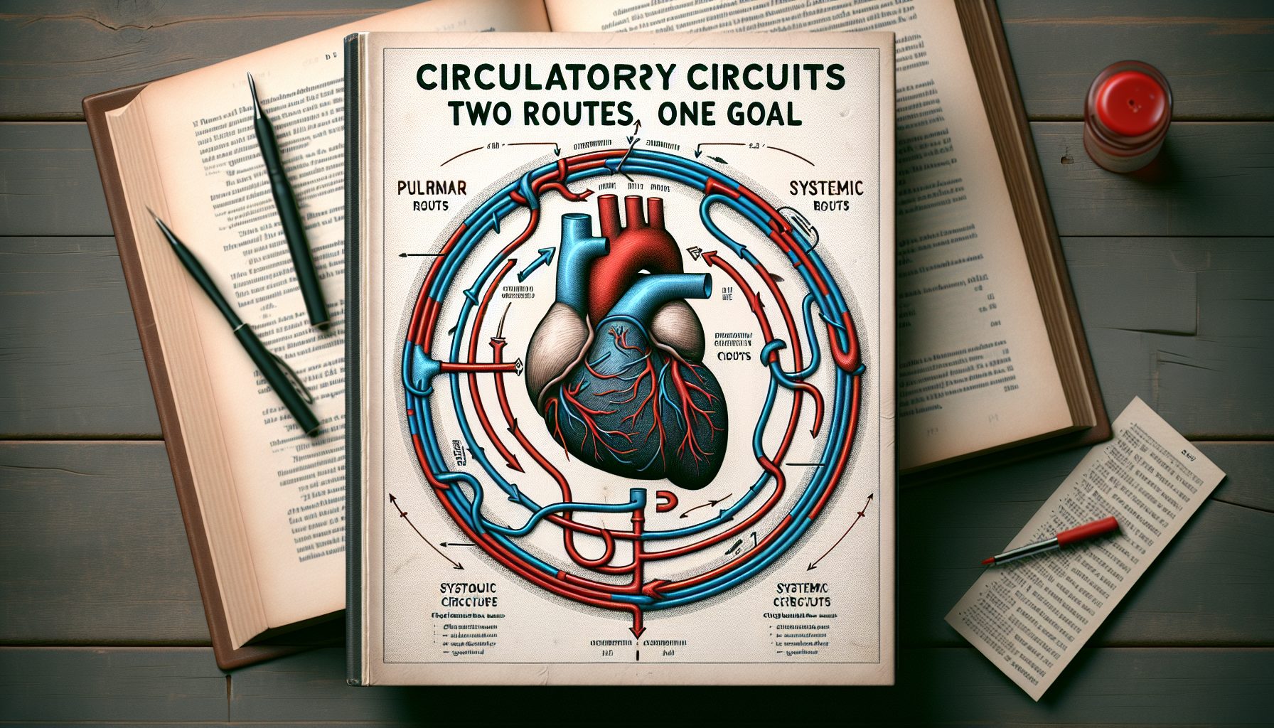 Круги кровообращения: два маршрута, одна цель