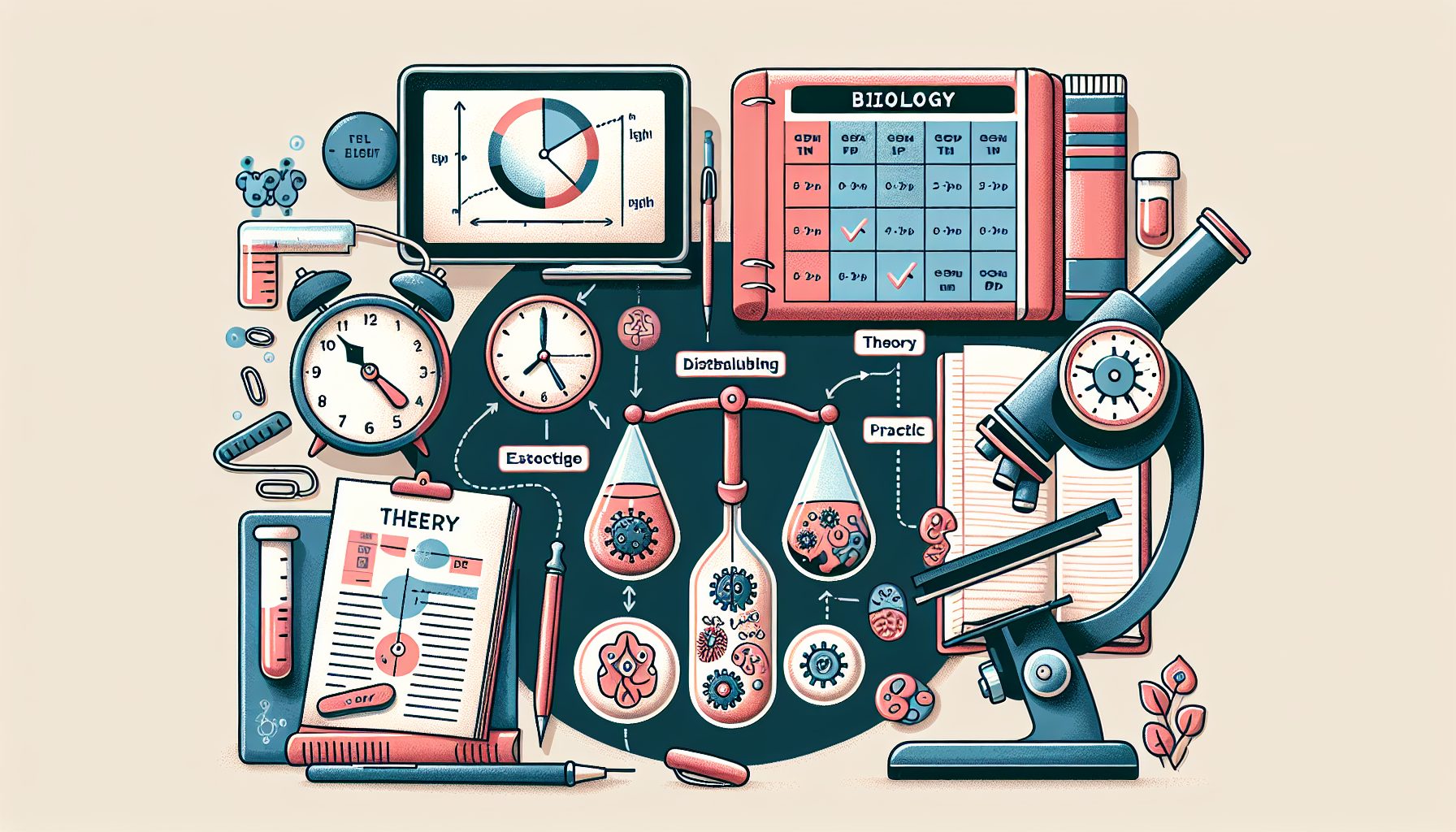 Как распределить время между теорией и практикой