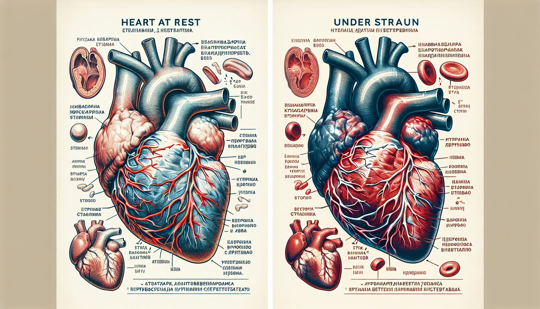 Сердце под нагрузкой и в покое