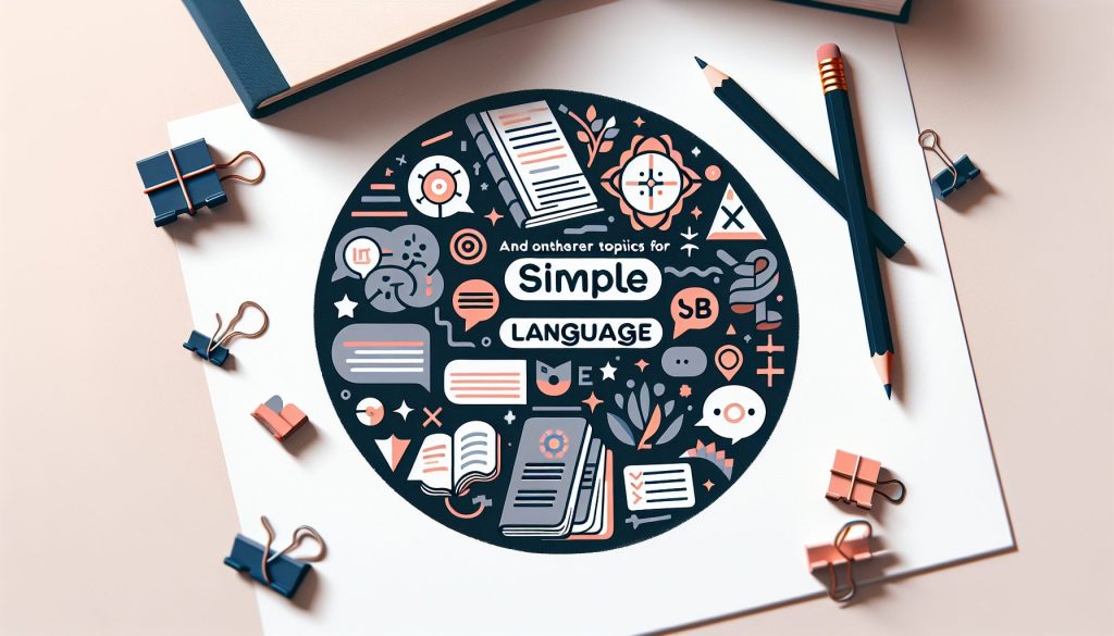 Простой язык и другие темы к ЕГЭ